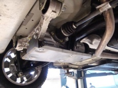 Защита алюминиевая Alfeco для редуктора заднего моста Suzuki Vitara IV 4WD 2015-2021